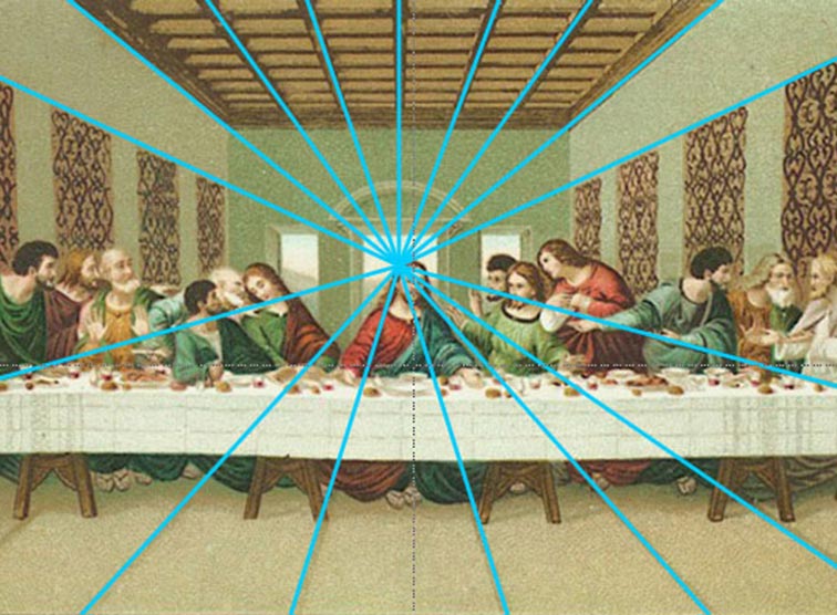 'das letzte Abendmahl' von Leonardo Da Vinci / fotos: Wikicommons, Christoph Busse, EVA, Piper