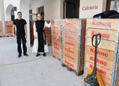 Stift Heiligenkreuz / Buchtransport