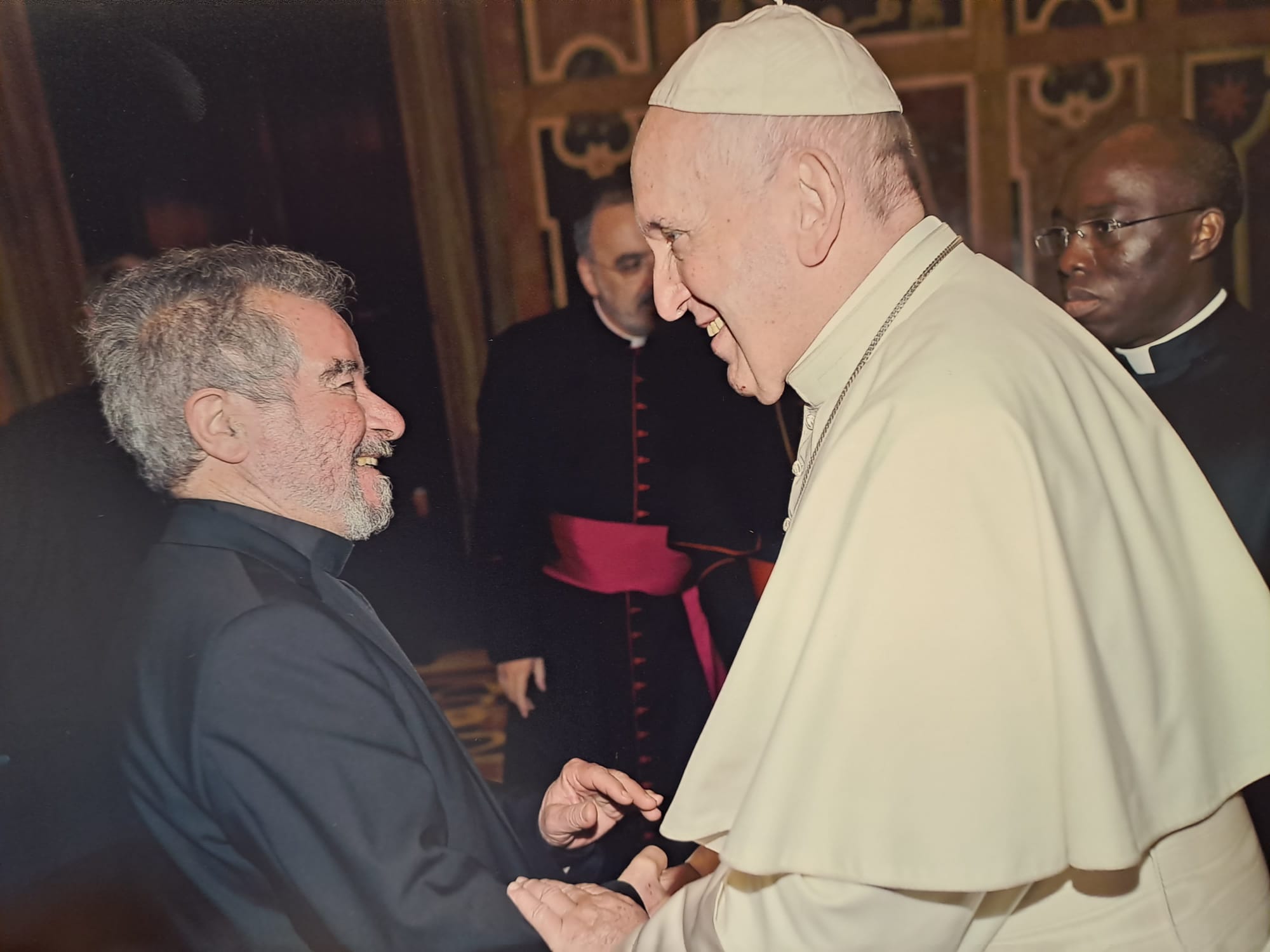 Dr. Joseph Farrugia with Pope Francis / Vatican Media Dr. Joseph Farrugia - 40 years responsible for pastoral care of tourism