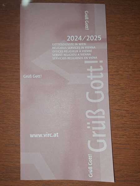 Grüß Gott Folder Deckblatt