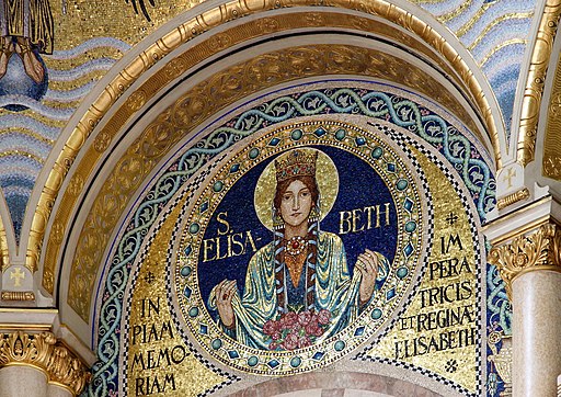 Mosaic in the Elisabeth Chapel