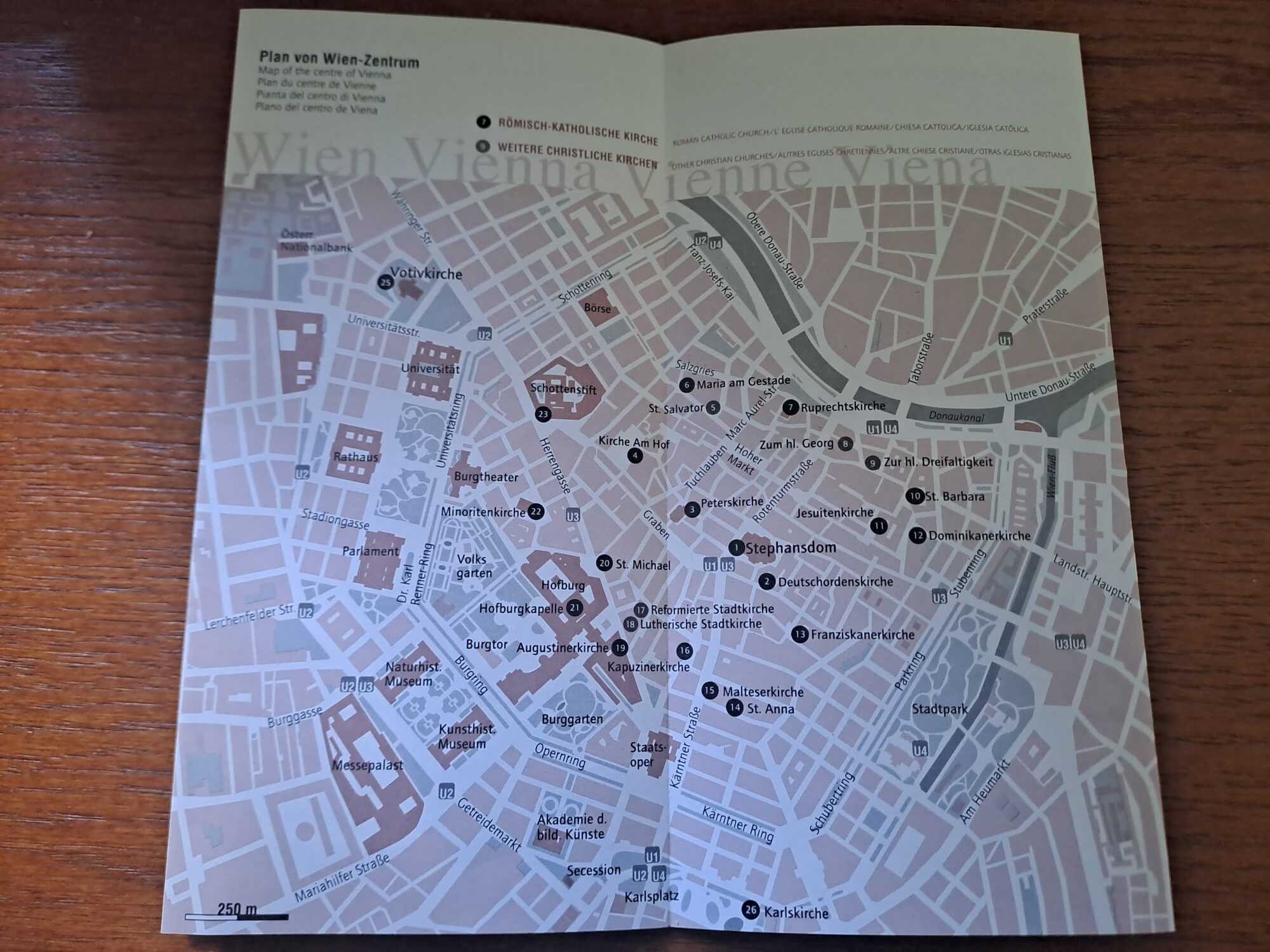Stadtplan Innenstadtkirchen