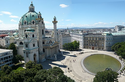 Karlskirche + Technische Universität